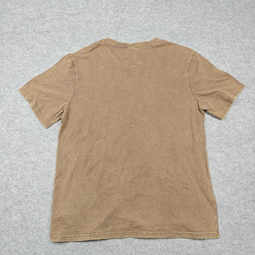 Coney Island Picnic Shirt Mens Large Brown Wish Is Granted Graphic Tee New - Picture 5 of 9